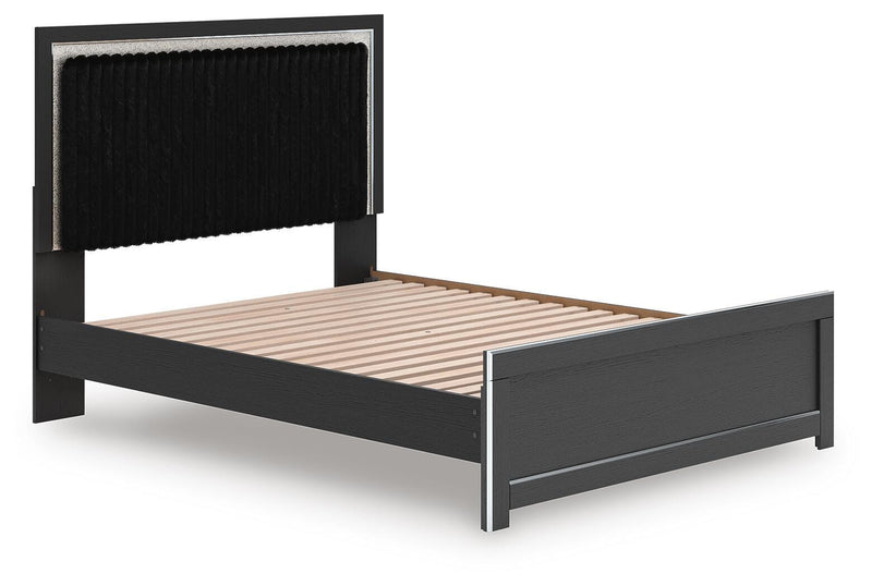 Cama Plataforma Tapizada Birmonton