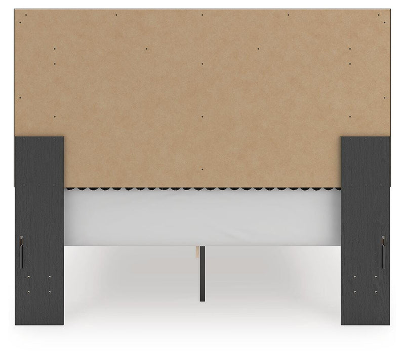 Birmonton Upholstered Panel Storage Bed