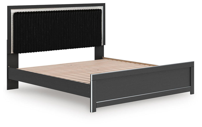 Cama Plataforma Tapizada Birmonton