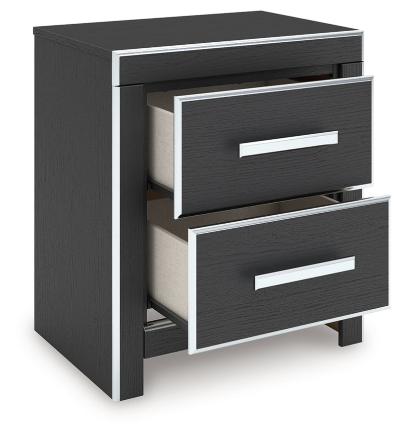 Birmonton Two Drawer Night Stand