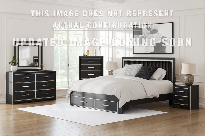 Birmonton Dresser and Mirror