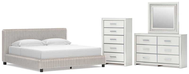 Zuraleus Upholstered Bed Bedroom Set