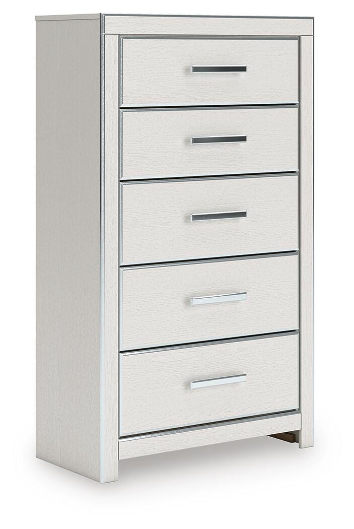 Juego de dormitorio Zuraleus con cama de plataforma tapizada