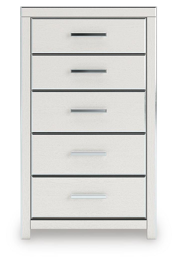 Juego de dormitorio Zuraleus con cama de plataforma tapizada