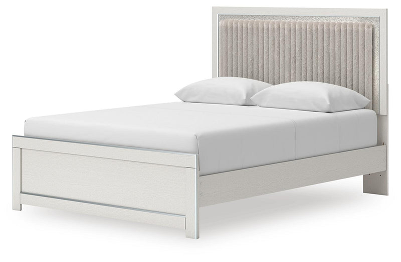 Birmonton Upholstered Panel Platform Bed
