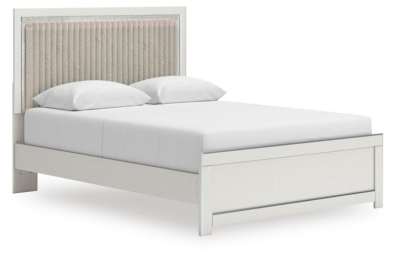 Birmonton Upholstered Panel Platform Bed