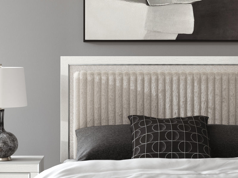 Birmonton Upholstered Panel Platform Storage Bed