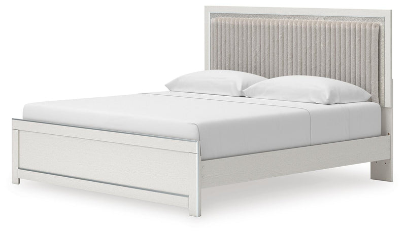 Birmonton Upholstered Panel Platform Bed