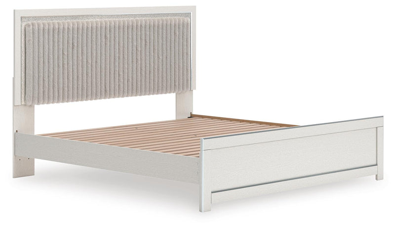 Birmonton Upholstered Panel Platform Bed