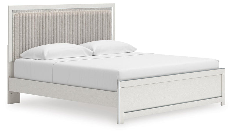 Birmonton Upholstered Panel Platform Bed