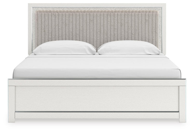 Birmonton Upholstered Panel Platform Bed