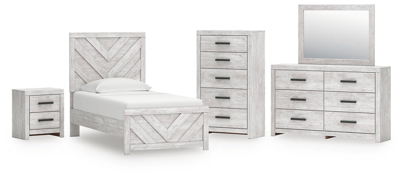 Juego de dormitorio Cayboni Panel Bed