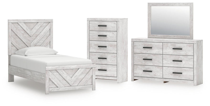 Juego de dormitorio Cayboni Panel Bed
