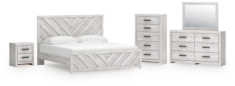 Juego de dormitorio Cayboni Panel Bed