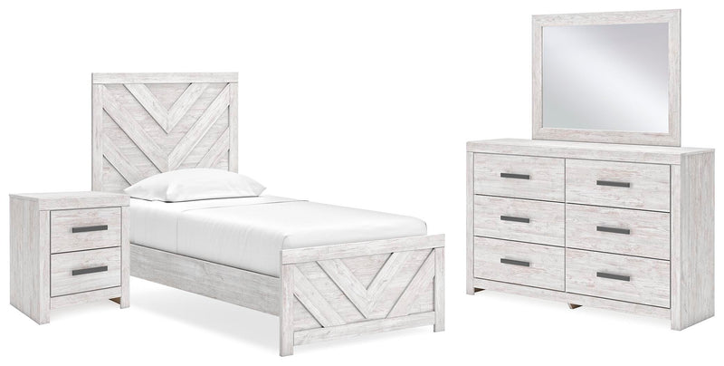 Juego de dormitorio Cayboni Panel Bed