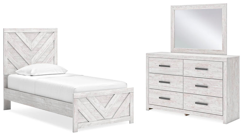 Juego de dormitorio Cayboni Panel Bed