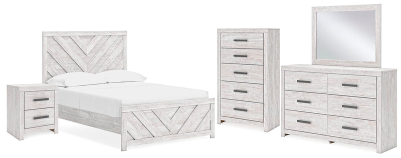 Juego de dormitorio Cayboni Panel Bed
