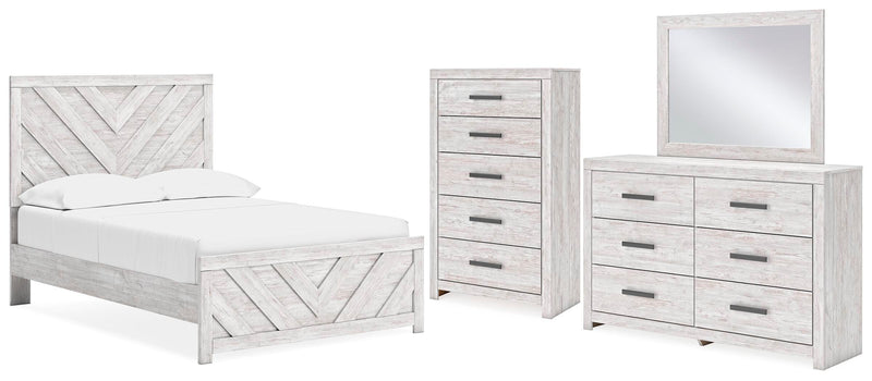 Juego de dormitorio Cayboni Panel Bed