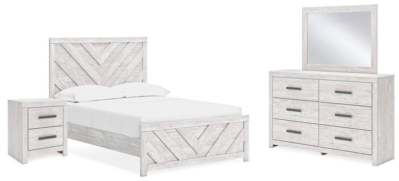 Juego de dormitorio Cayboni Panel Bed