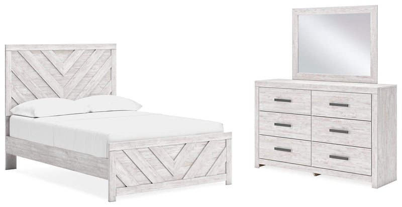 Juego de dormitorio Cayboni Panel Bed