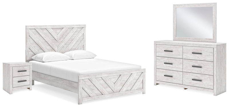 Juego de dormitorio Cayboni Panel Bed