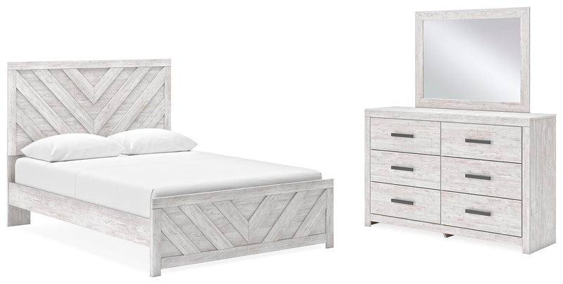 Juego de dormitorio Cayboni Panel Bed