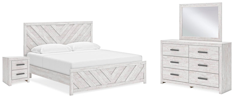 Juego de dormitorio Cayboni Panel Bed