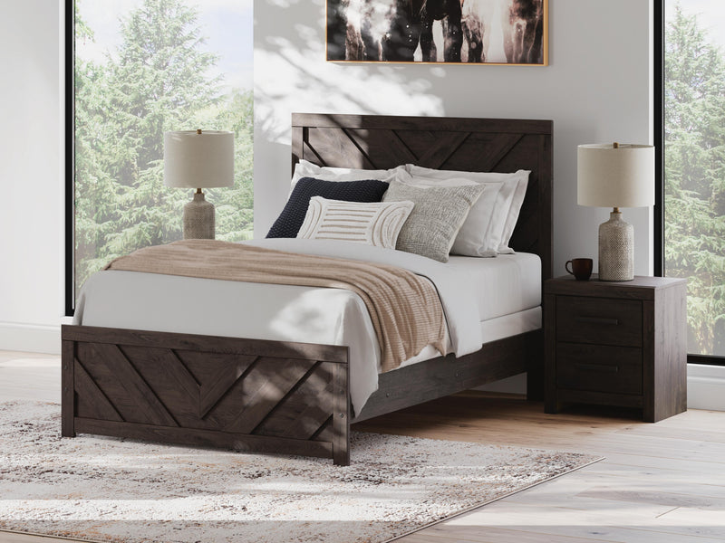 Prendonea Panel Bed