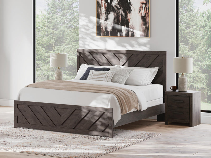 Prendonea Panel Bed