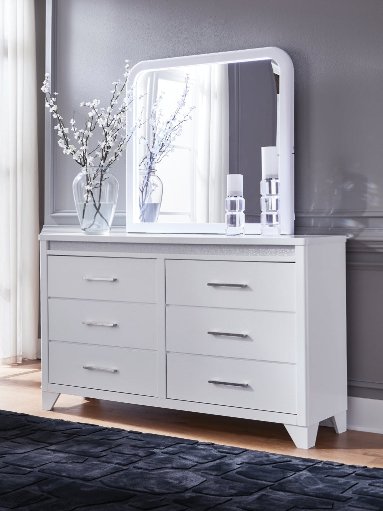Frostlyn Dresser and Mirror