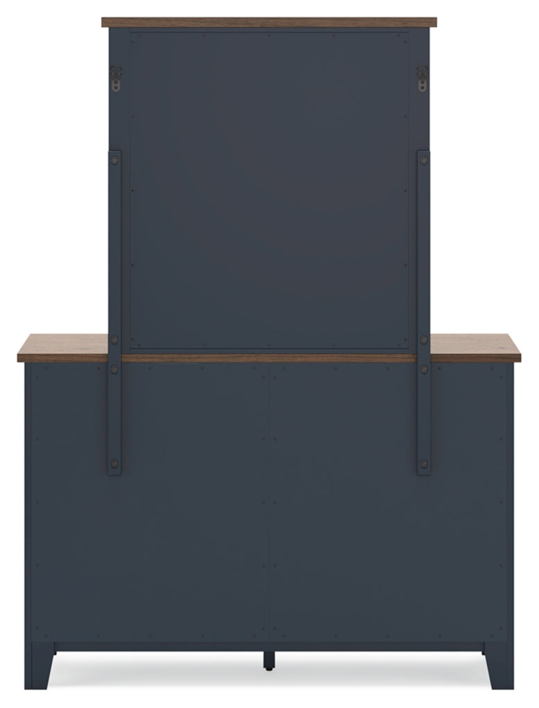 Landocken Dresser and Mirror