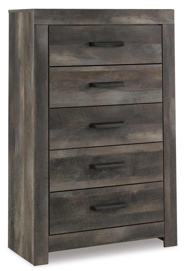 Juego de dormitorio con cama de cuatro postes Wynnlow