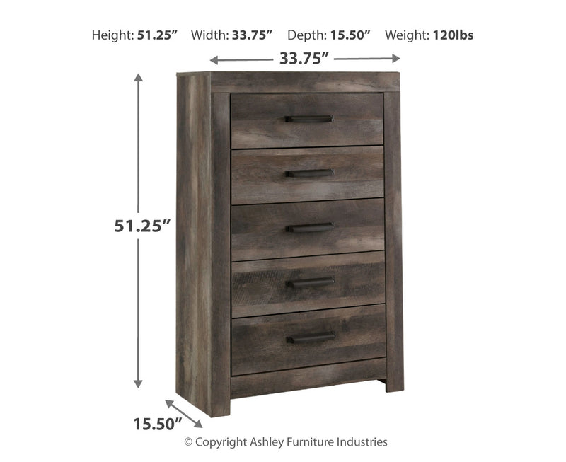 Wynnlow Five Drawer Chest