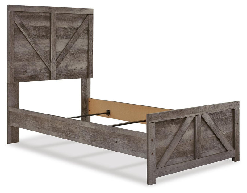 Wynnlow Crossbuck Panel Bed