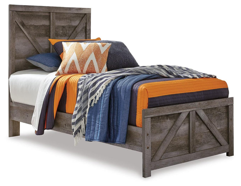 Wynnlow Crossbuck Panel Bed