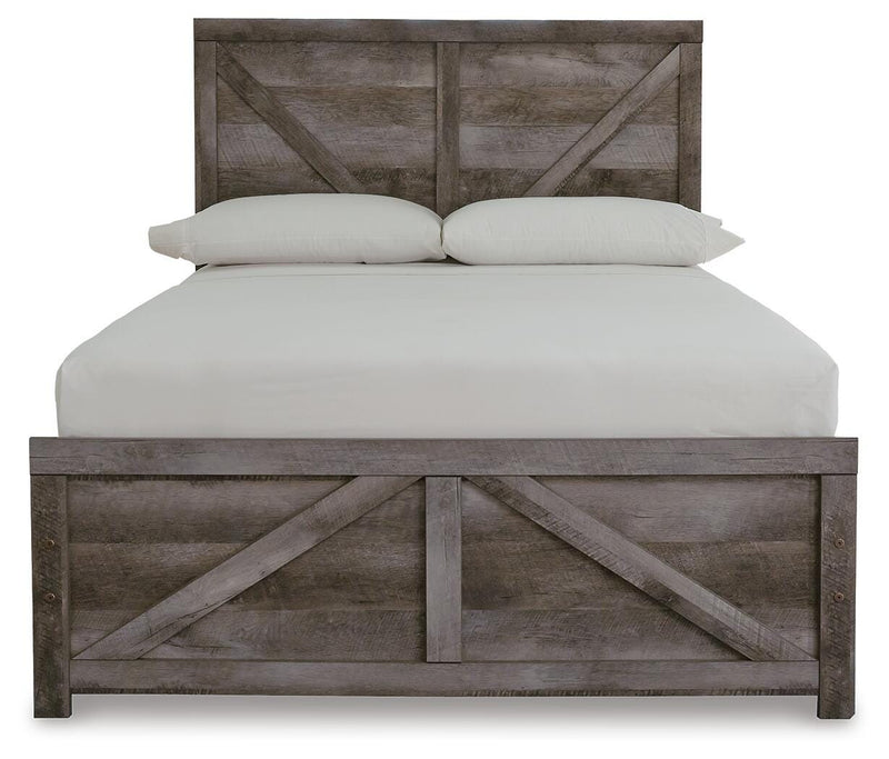 Wynnlow Crossbuck Panel Bed