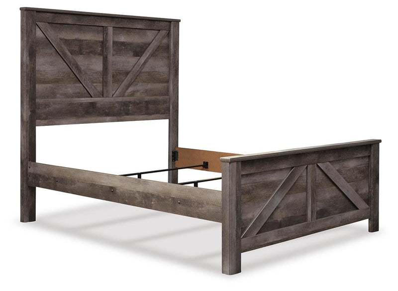 Wynnlow Crossbuck Panel Bed Bedroom Set