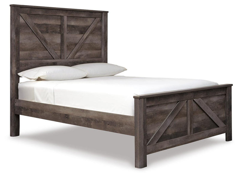 Wynnlow Crossbuck Panel Bed Bedroom Set