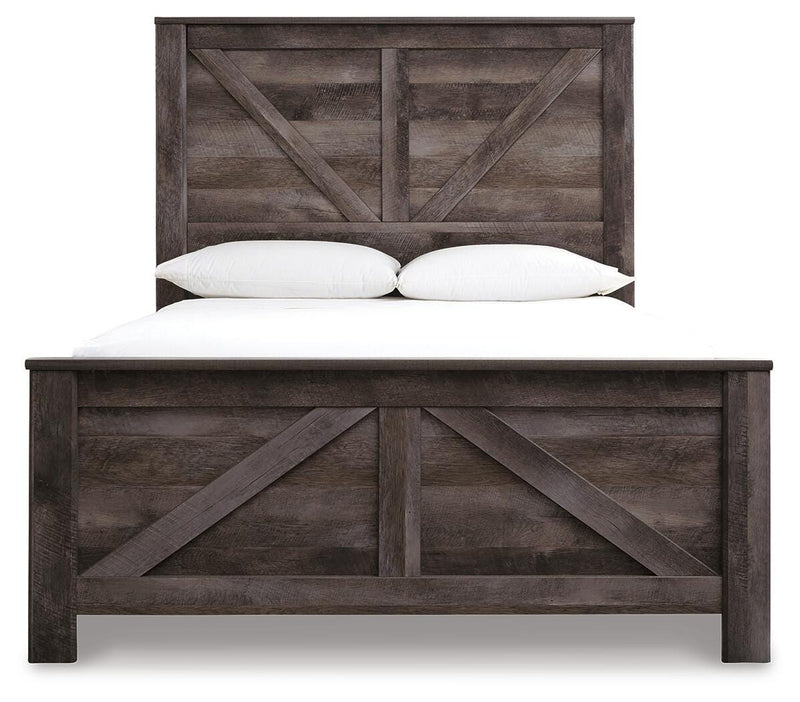 Wynnlow Crossbuck Panel Bed