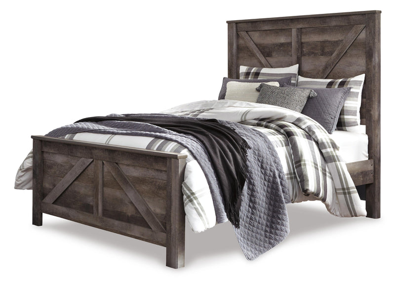 Wynnlow Crossbuck Panel Bed Bedroom Set