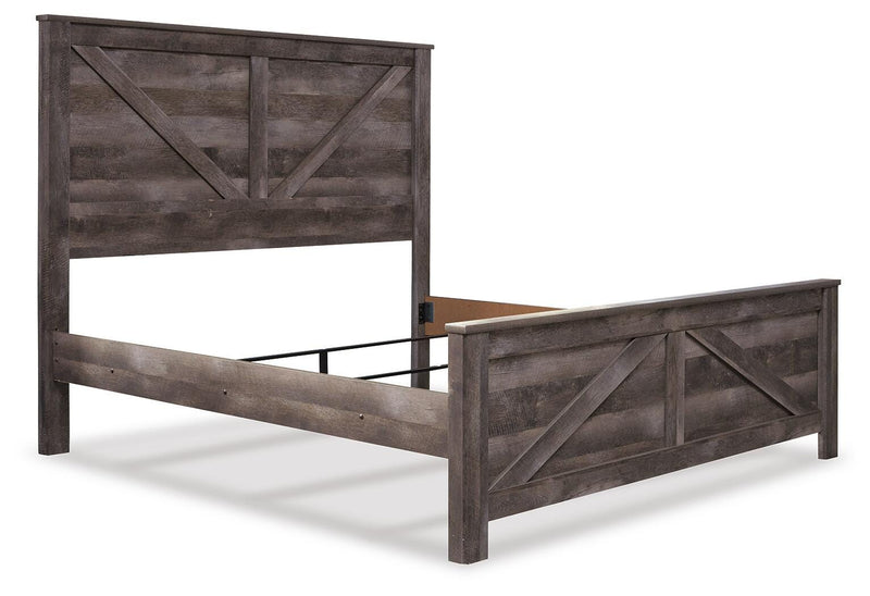 Wynnlow Crossbuck Panel Bed