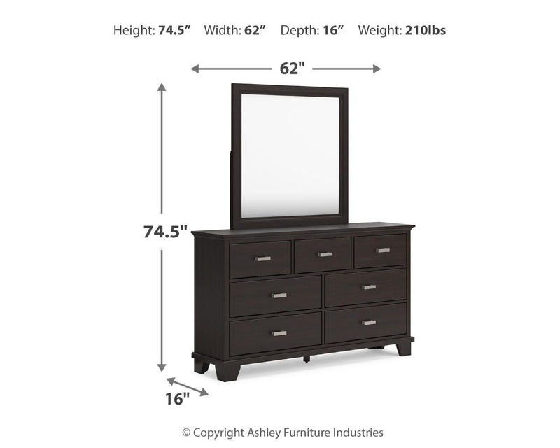 Covetown Panel Bed Bedroom Set