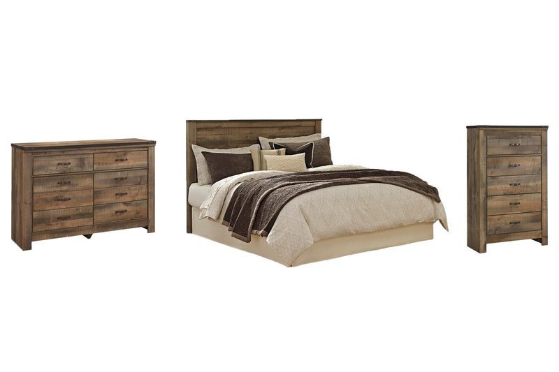 Trinell Panel Headboard Bed Bedroom Set