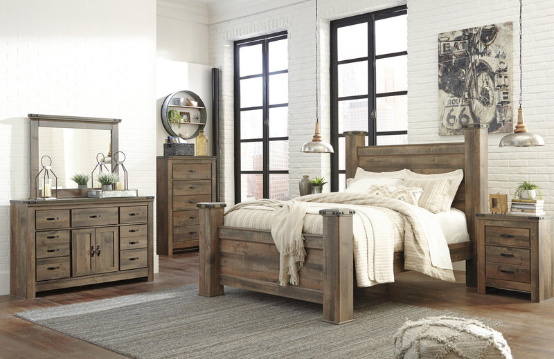 Trinell Poster Bed
