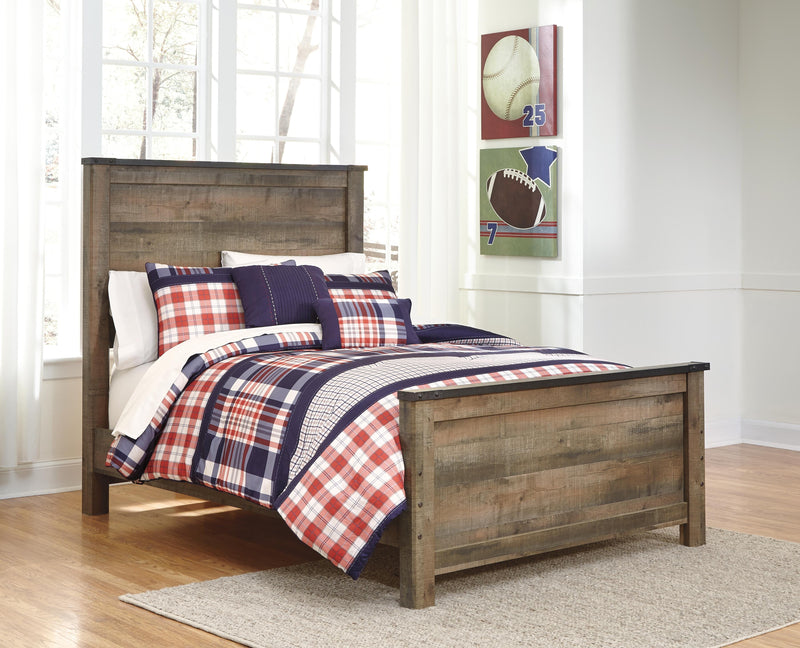 Trinell Panel Bed