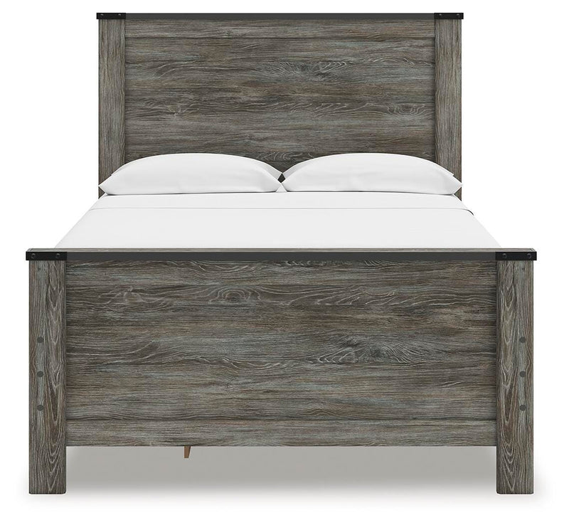 Frandern Panel Bed with Storage