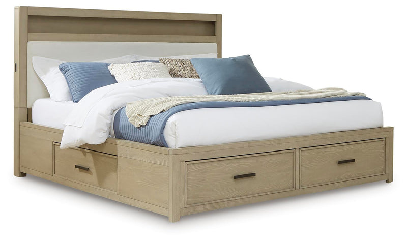 Cama con estantería Calmoro