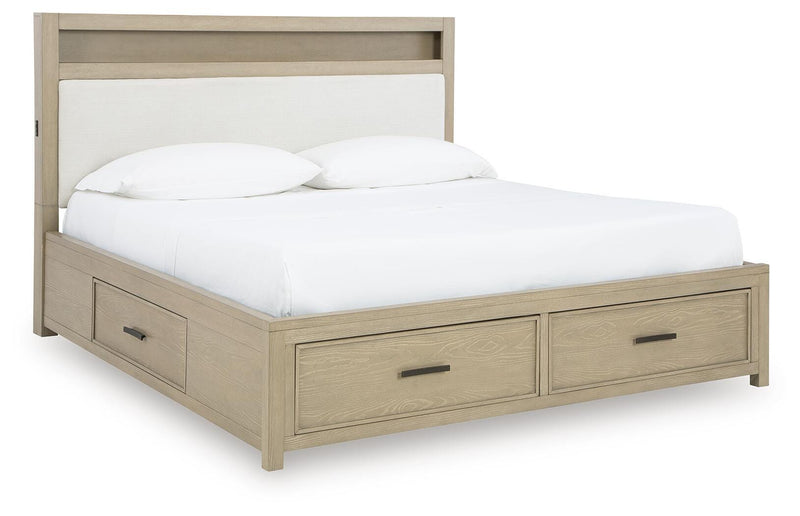 Cama con estantería Calmoro