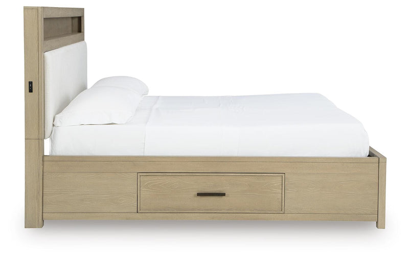 Cama con estantería Calmoro