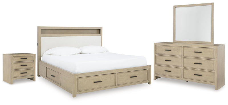 Calmoro Bookcase Bed Bedroom Set
